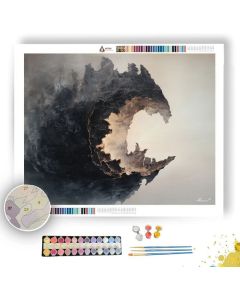 CALM HOLLOW GENTLE - Paint by Numbers Full Kit
