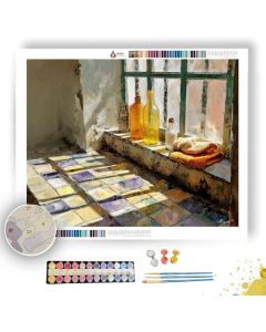 PALE SPIRAL - Paint by Numbers Full Kit