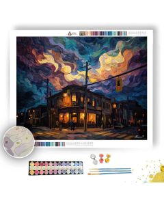 VORTEX SIGNAL TAPESTRY - Paint by Numbers Full Kit