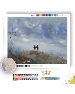 QUIET BLOOM - Paint by Numbers Full Kit