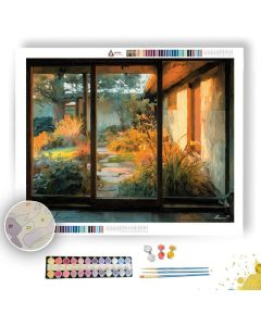 AUREFALL VEIL CONTOUR - Paint by Numbers Full Kit