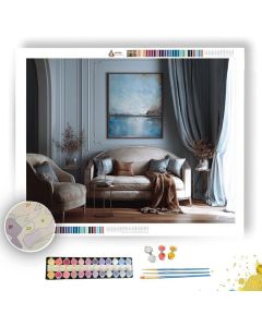 CALM SYMMETRY GENTLE - Paint by Numbers Full Kit