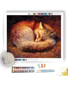SILVER CURRENT CRIMSON - Paint by Numbers Full Kit