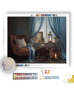 HIDDEN LANTERN STORMBORN - Paint by Numbers Full Kit