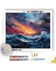 ABYSSAL HORIZON TAPESTRY - Paint by Numbers Full Kit