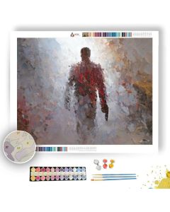 SHATTERED TRACE - Paint by Numbers Full Kit