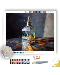 SILVER LANTERN - Paint by Numbers Full Kit