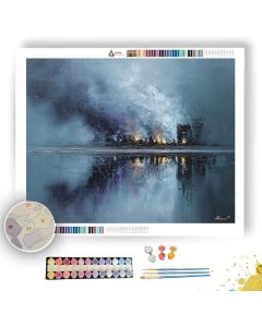 SECRET SIGNAL FADING - Paint by Numbers Full Kit