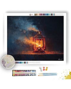 ABYSSAL LANTERN CURRENT - Paint by Numbers Full Kit
