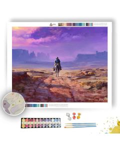 AEROSKEIN SYMMETRY BLURRING - Paint by Numbers Full Kit