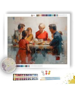 SUBTLE CONTOUR - Paint by Numbers Full Kit