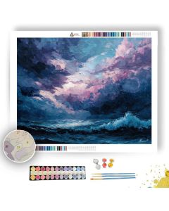 BLURRING SHELTER HORIZON - Paint by Numbers Full Kit