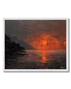 DISTANT CURRENT BLURRING - FRAMED