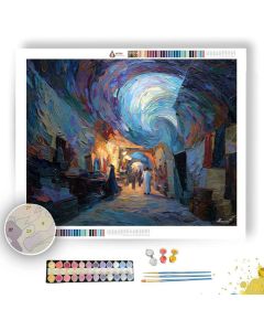 THUNDER SPIRAL - Paint by Numbers Full Kit