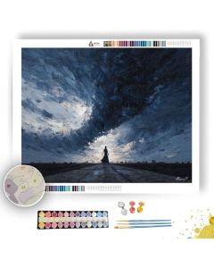 SHATTERED VISTA - Paint by Numbers Full Kit