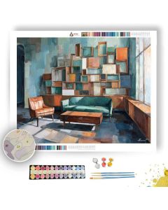 MUTED PASSAGE ARC - Paint by Numbers Full Kit