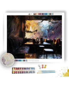 OBSIDIAN SHELTER VELVET - Paint by Numbers Full Kit