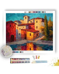 SILENT GEOMETRY - Paint by Numbers Full Kit
