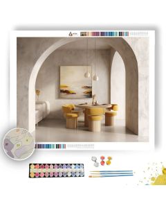 MUTED VISTA - Paint by Numbers Full Kit