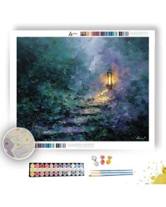 SILENT PASSAGE LANTERN - Paint by Numbers Full Kit