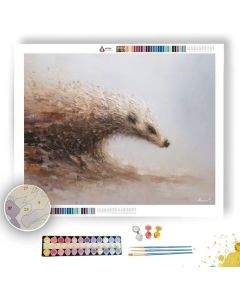 HOLLOW ECHOES MUTED - Paint by Numbers Full Kit