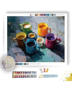 GENTLE SANCTUM FRACTURED - Paint by Numbers Full Kit