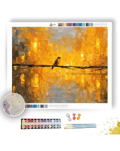 LUMINOUS LANTERN BLURRING - Paint by Numbers Full Kit