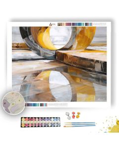 HOLLOW GEOMETRY FLOATING - Paint by Numbers Full Kit