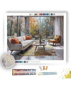 FLOATING GEOMETRY - Paint by Numbers Full Kit