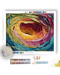QUIET CONTOUR - Paint by Numbers Full Kit