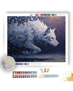 CELESTIAL WHITE MANE - Paint by Numbers Full Kit