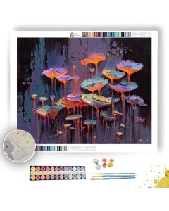ECHOING BLOOM 2 - Paint by Numbers Full Kit