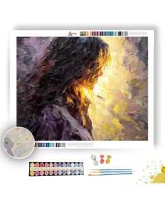 ECHOING YELLOW VEIL - Paint by Numbers Full Kit