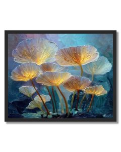 FRACTAL BLOOM 1 - FRAMED