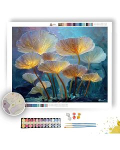 FRACTAL BLOOM 1 - Paint by Numbers Full Kit