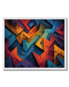 FRACTAL PATTERN 1 - FRAMED