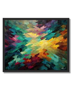 FRACTAL PATTERN 3 - FRAMED