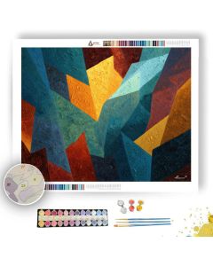 MOLTEN PATTERN 2 - Paint by Numbers Full Kit