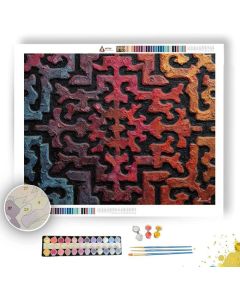MOLTEN RITUAL 1 - Paint by Numbers Full Kit