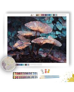 OBSIDIAN BLOOM 3 - Paint by Numbers Full Kit