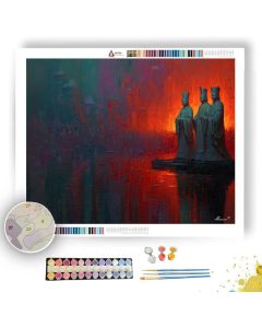 SACRED CROWN - Paint by Numbers Full Kit