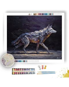 SILENT MANE 1 - Paint by Numbers Full Kit