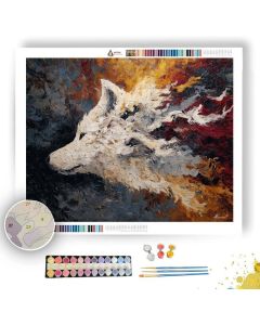 WILD MANE 4 - Paint by Numbers Full Kit
