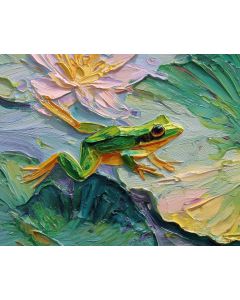 THE LILY THAT MARSH BECAME POND