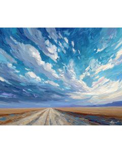 THE SKY THAT HORIZON BECAME TRAIL