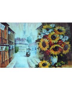 THE SUNFLOWERS OF THE ROAD