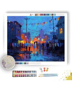 POP HAPPY FUN - Paint by Numbers Full Kit