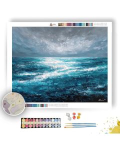 DRIFT PEARL BLUE - Paint by Numbers Full Kit