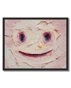 SMILE PLAYFUL QUICK - FRAMED