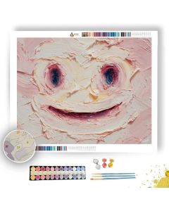 SMILE PLAYFUL QUICK - Paint by Numbers Full Kit